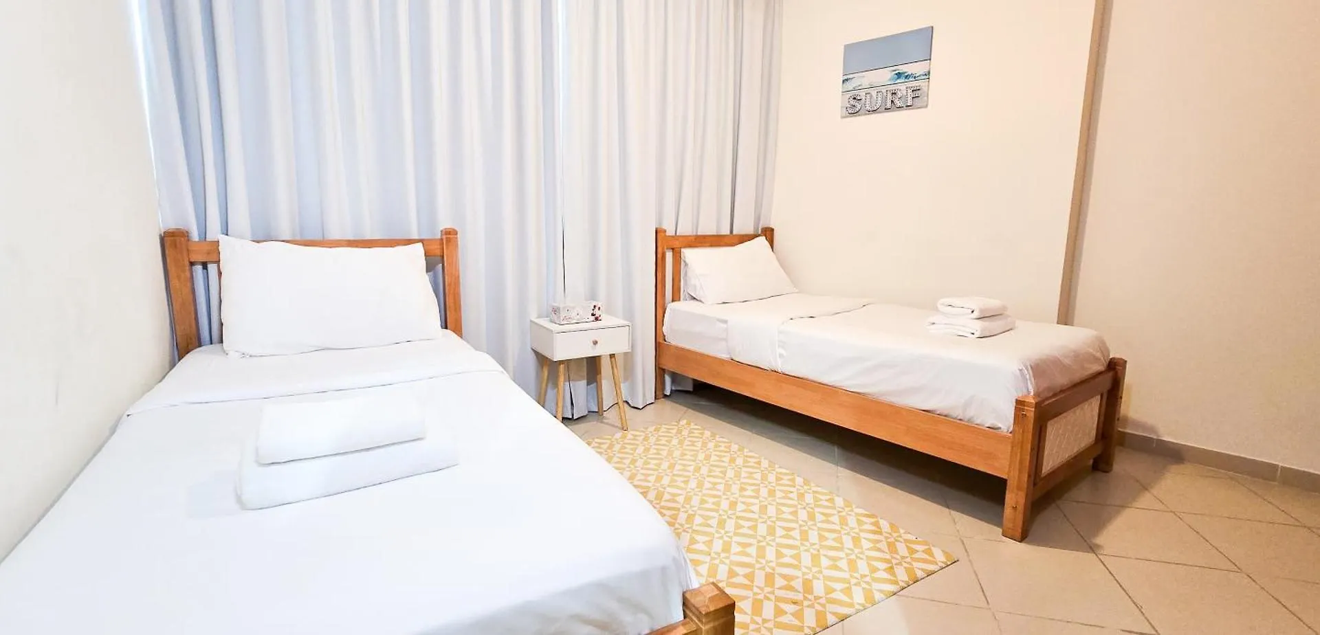 Spacious 2 Bed Apt At Marina High Floor Dubaj 0*,